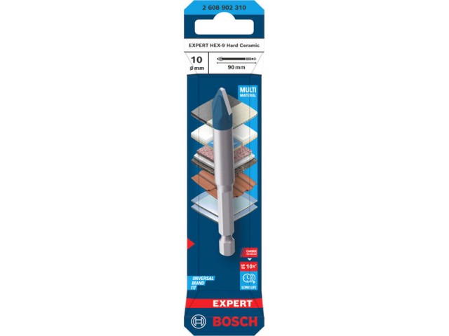 Sveder Bosch EXPERT HEX-9 Hard Ceramic, 2608902310